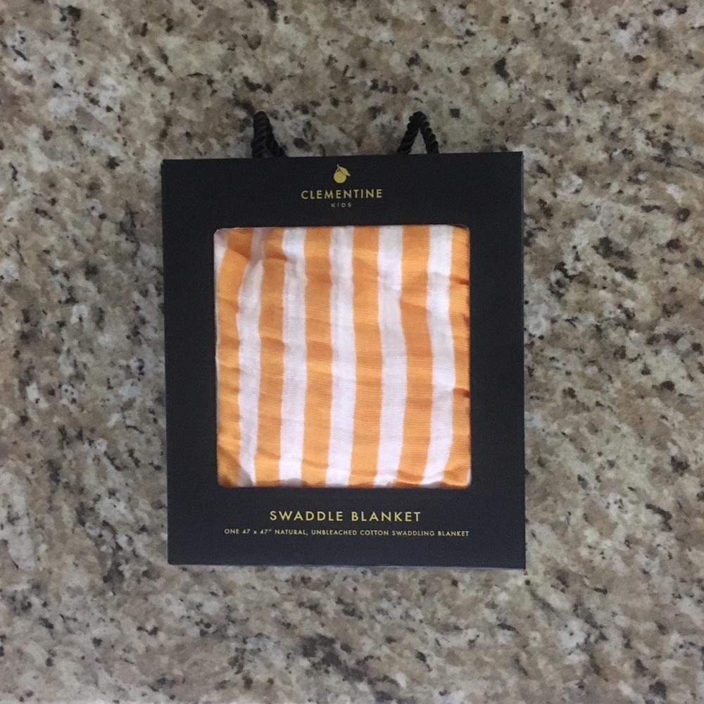 Clementine kids swaddle blanket